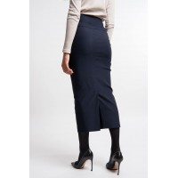 Blå lang nederdel fra Ficelle